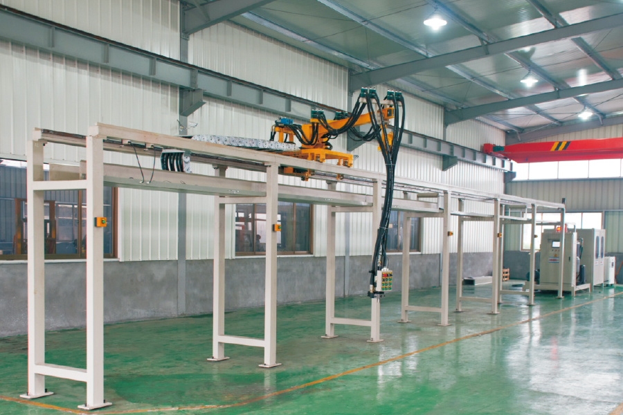 H-type skummende injeksjonsmaskinproduksjonslinje H-type skummende injeksjonsmaskinproduksjonslinje